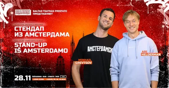 Stand-up from Amsterdam: Ari Helderman and Mikhail Grevtsov